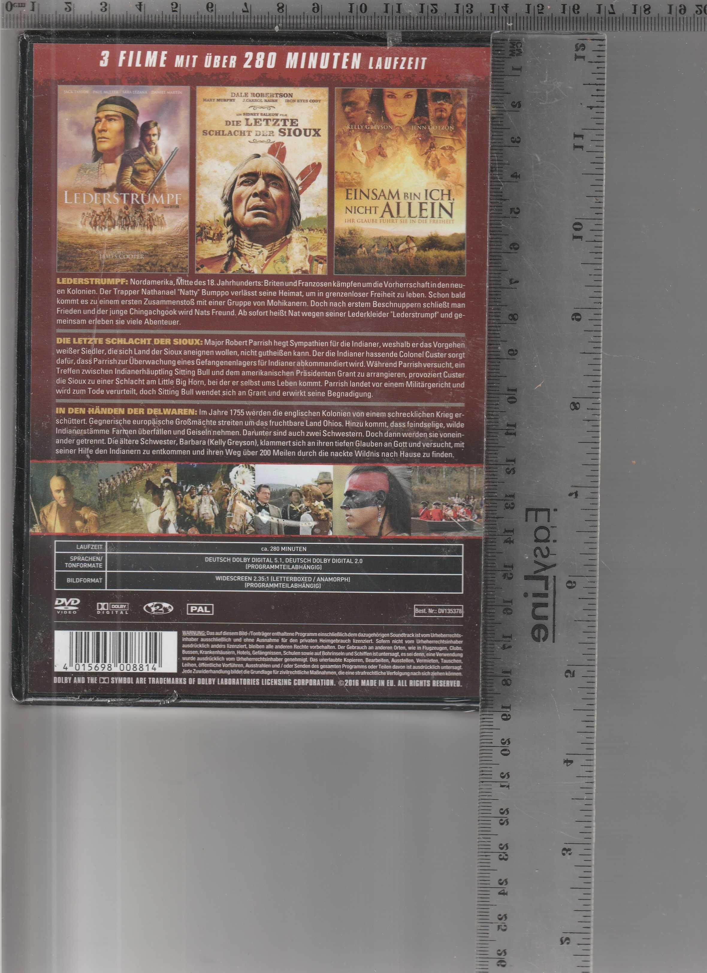 Indianer Abentuuerfilm klassiker DVD