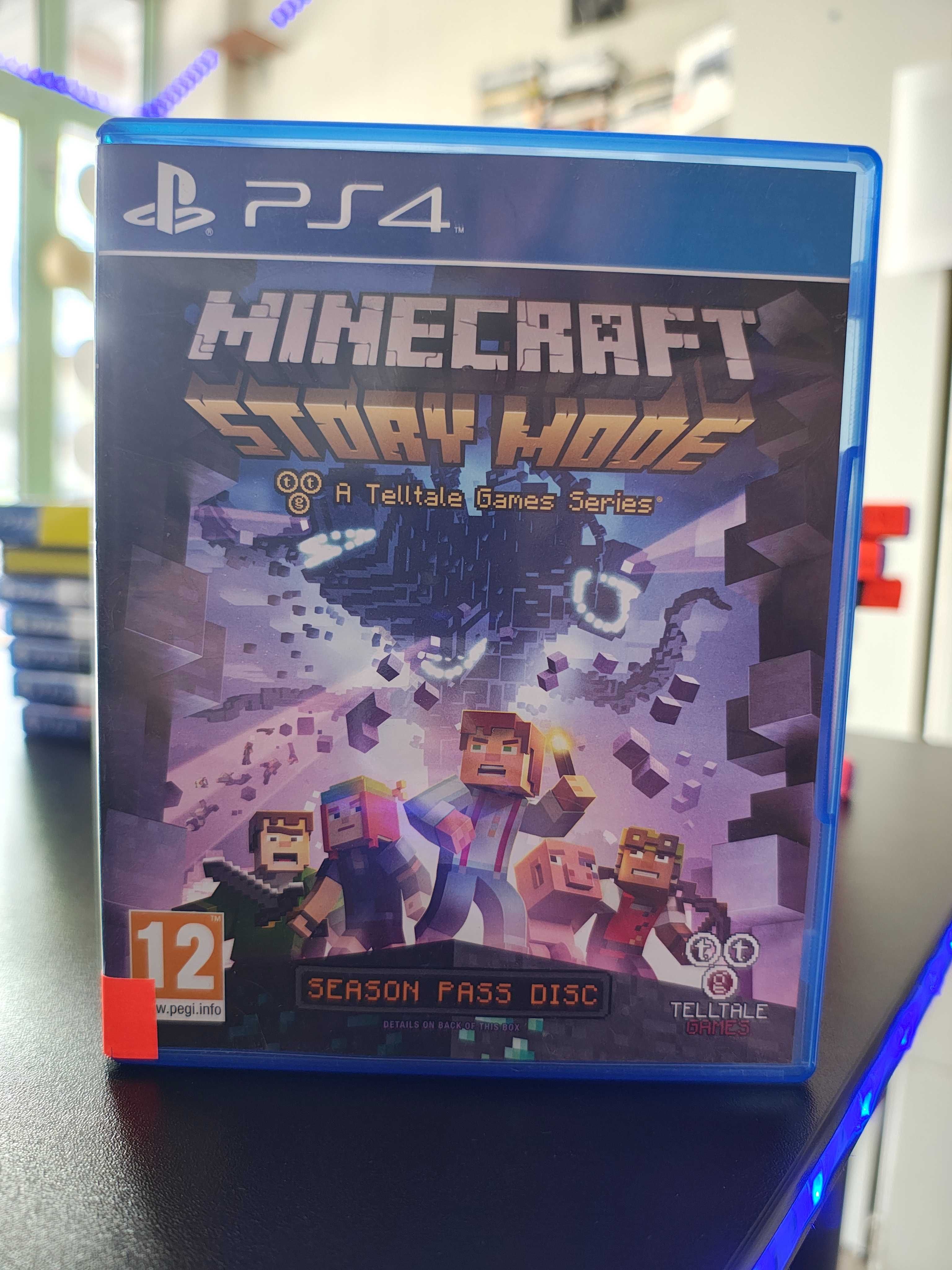 Minecraft St. Mode Telltale Season 1 PS4 Wysyłka Wymiana Sklep Mokotów