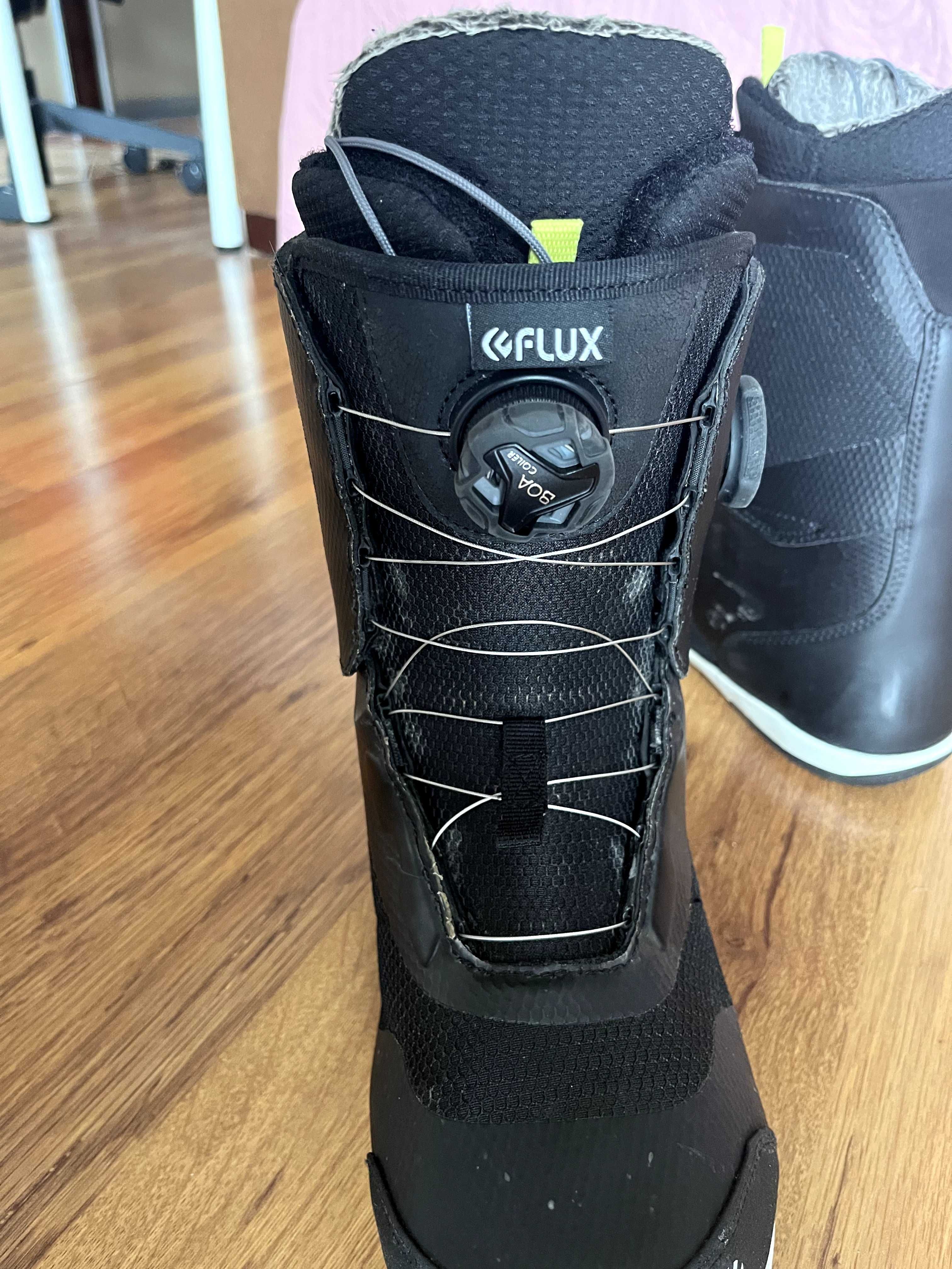 Buty snowboardowe Flux TX-Boa rozmiar - Jak nowe - 41,5 - 26,5cm
