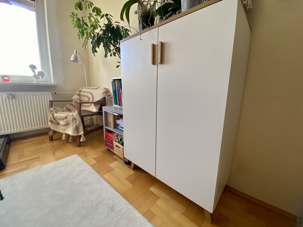 OKAZJA szafka komoda szafa na nóżkach Skandynawska jak IKEA