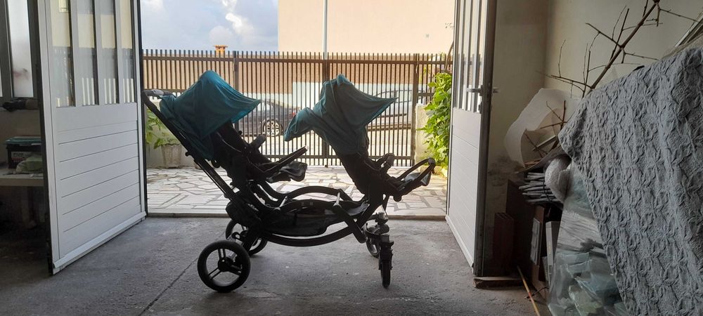 Carrinho ABC zoom de Gémeos com 2 baby coques