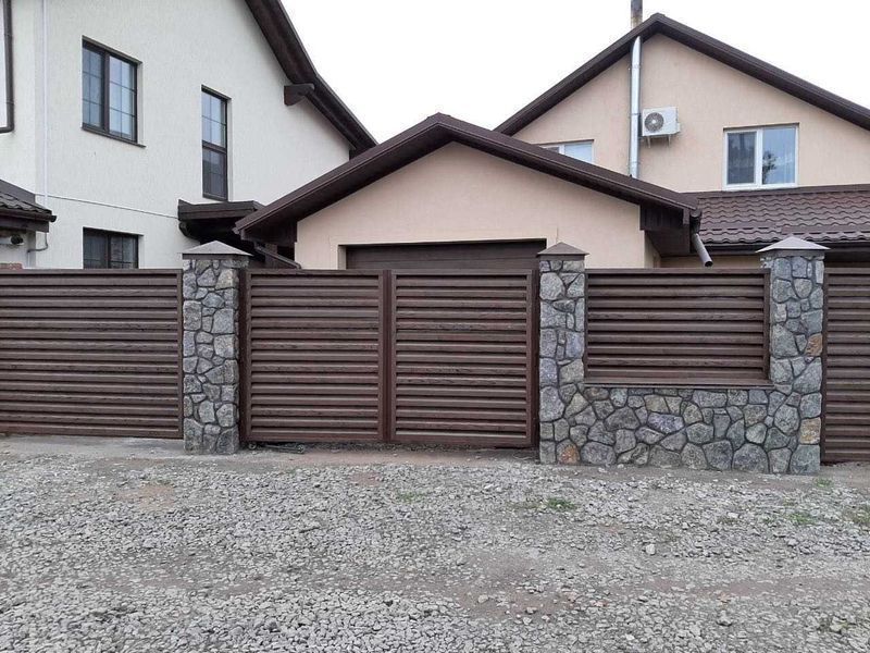 Забор Жалюзи Паркан Ранчо Жалюзі