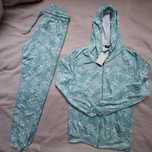 Nowy dres adidas miętowy bawełna M
