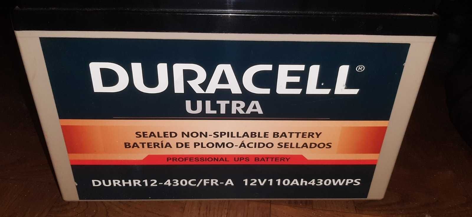 12V 110Ah Duracell DURHR12-430C/FR-A для Котла, ИБП, ДБЖ, Інвертора