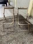 Conjunto de 2 espreguiçadeiras de jardim