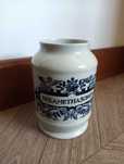 Pojemnik ceramiczny apteczny wzór Holenderski