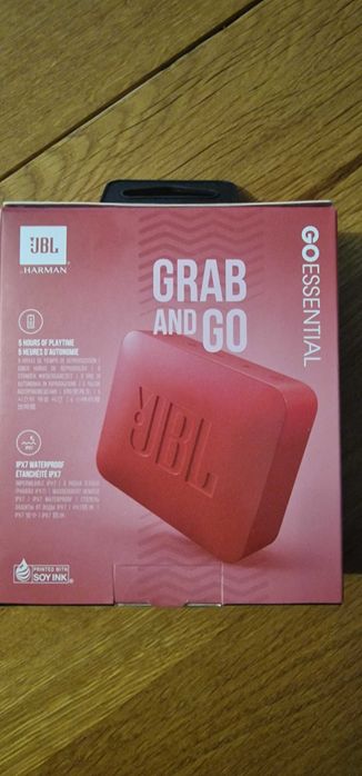 Głośnik Bluetooth JBL GO Essential czerwony red nowy prezent
