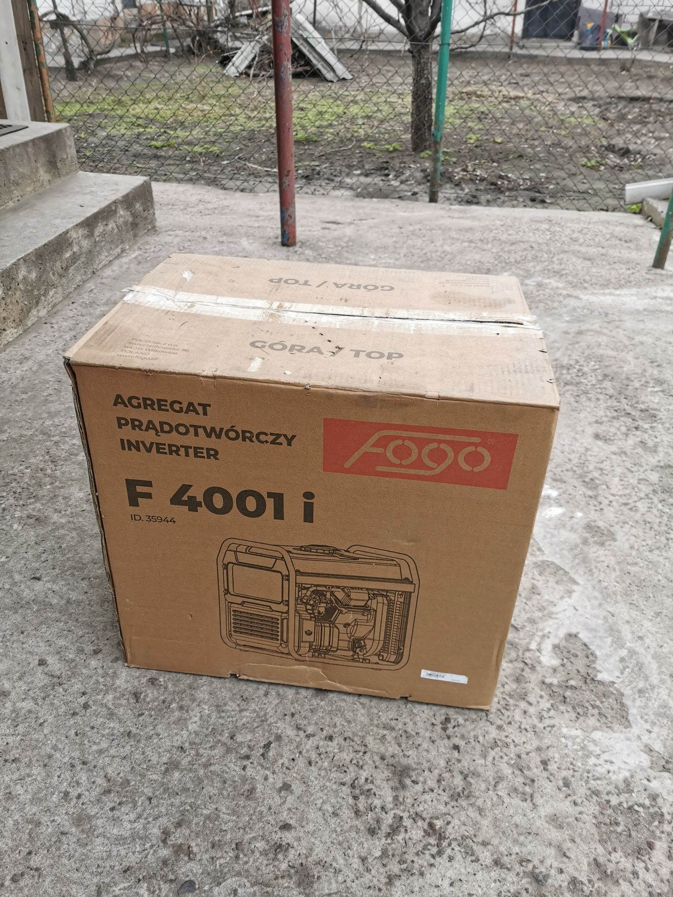 Генератор інверторний 3-3,2кВт Fogo f4001i новий