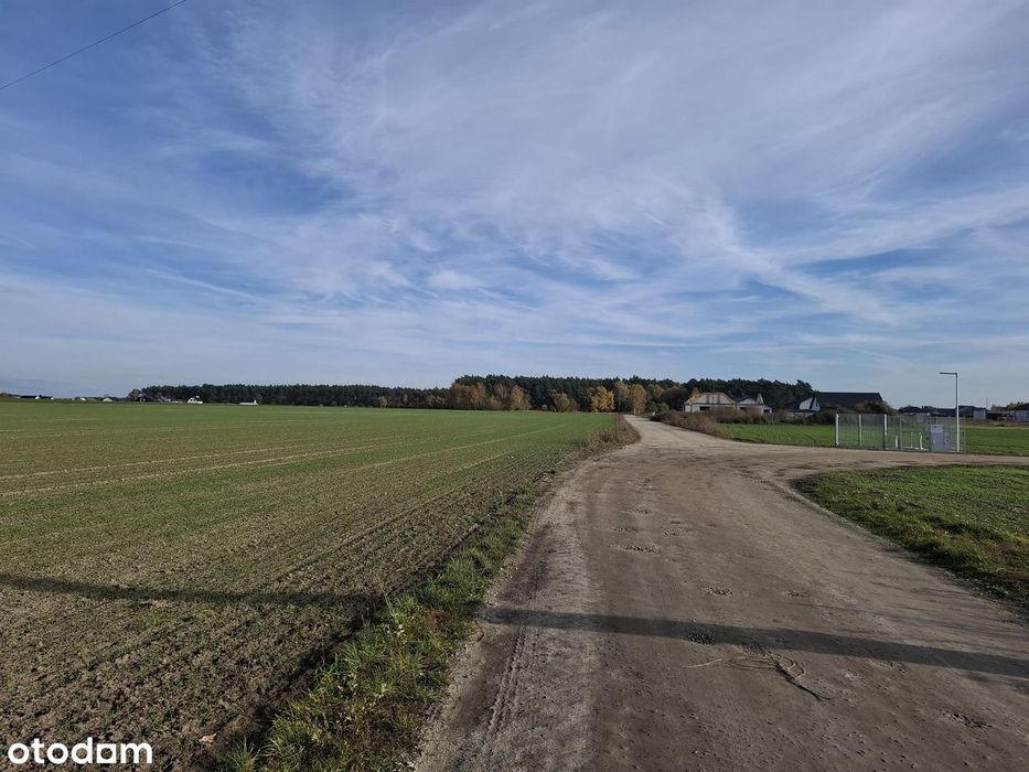 Działka rolna, prąd, woda, Stare Oborzyska, bezpośrednio przy drodze