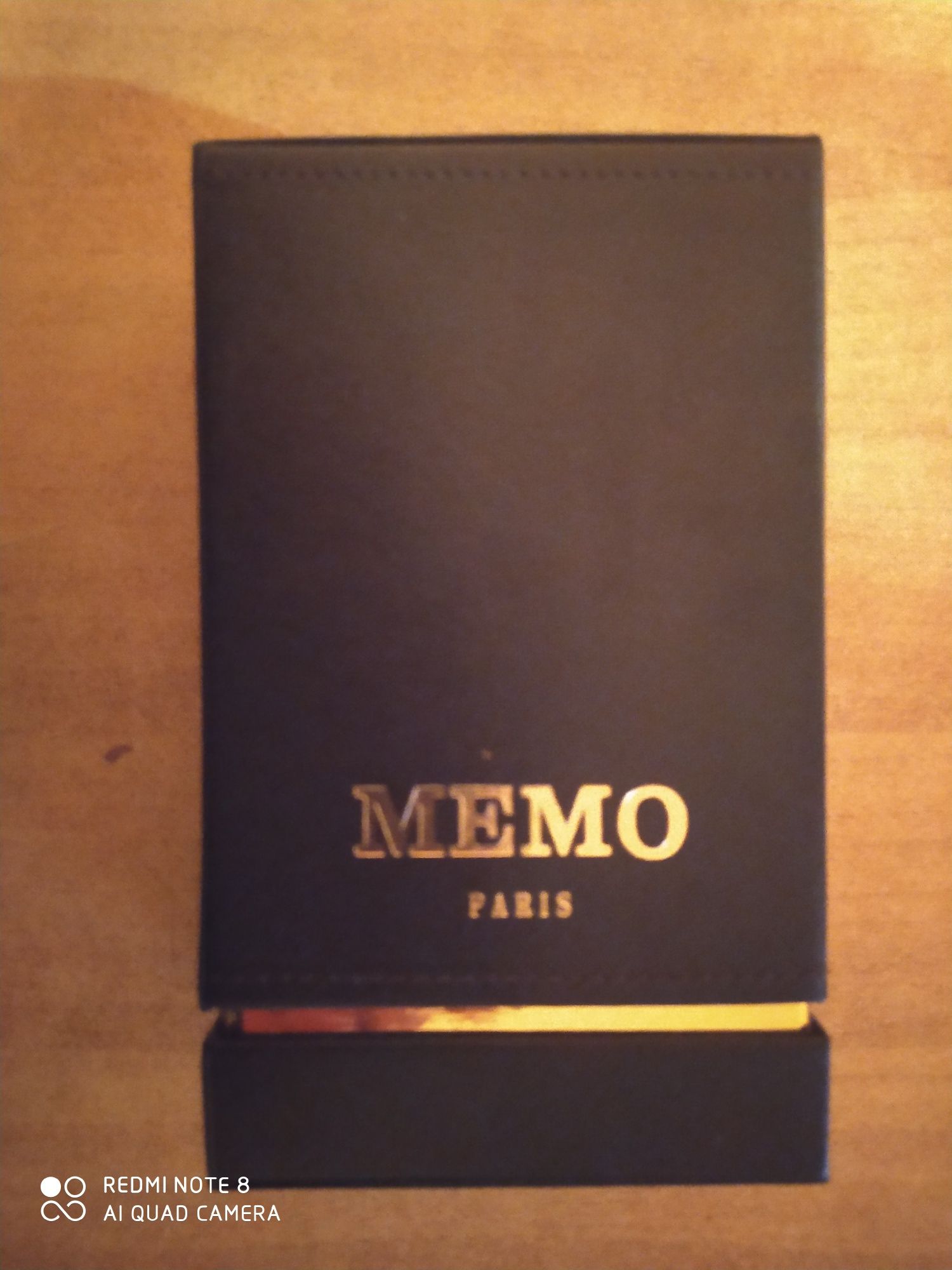 Подарочная коробка от парфюмированной воды MEMO PARIS