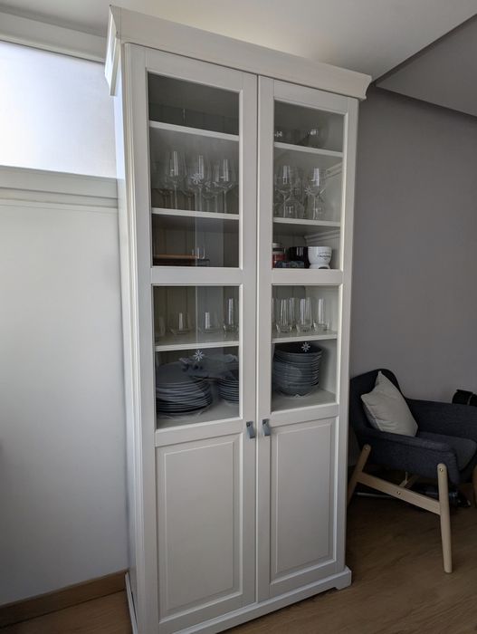 Ikea LIATORP Armario Louça / livros