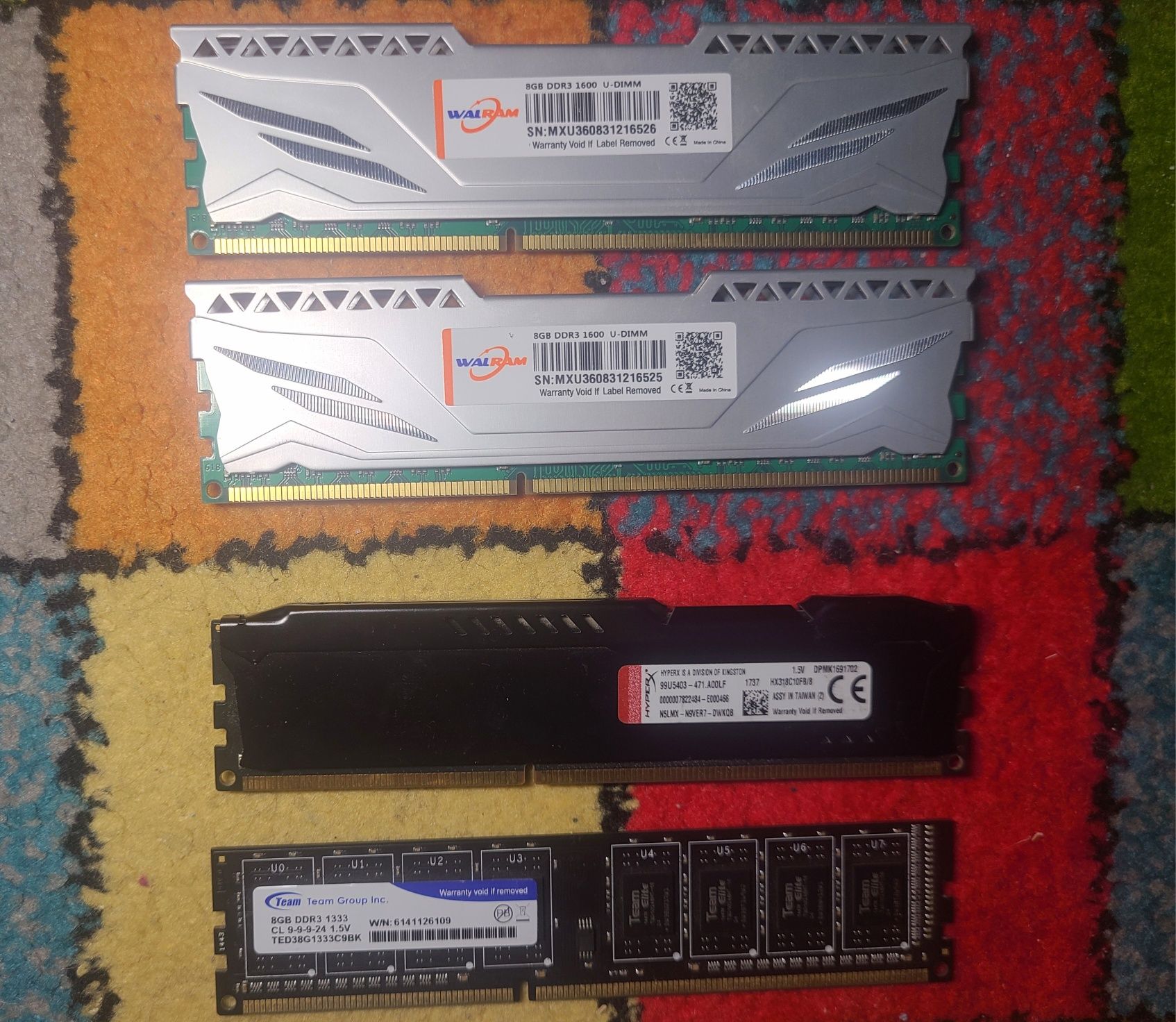Оперативка Kingston DDR4 16GB