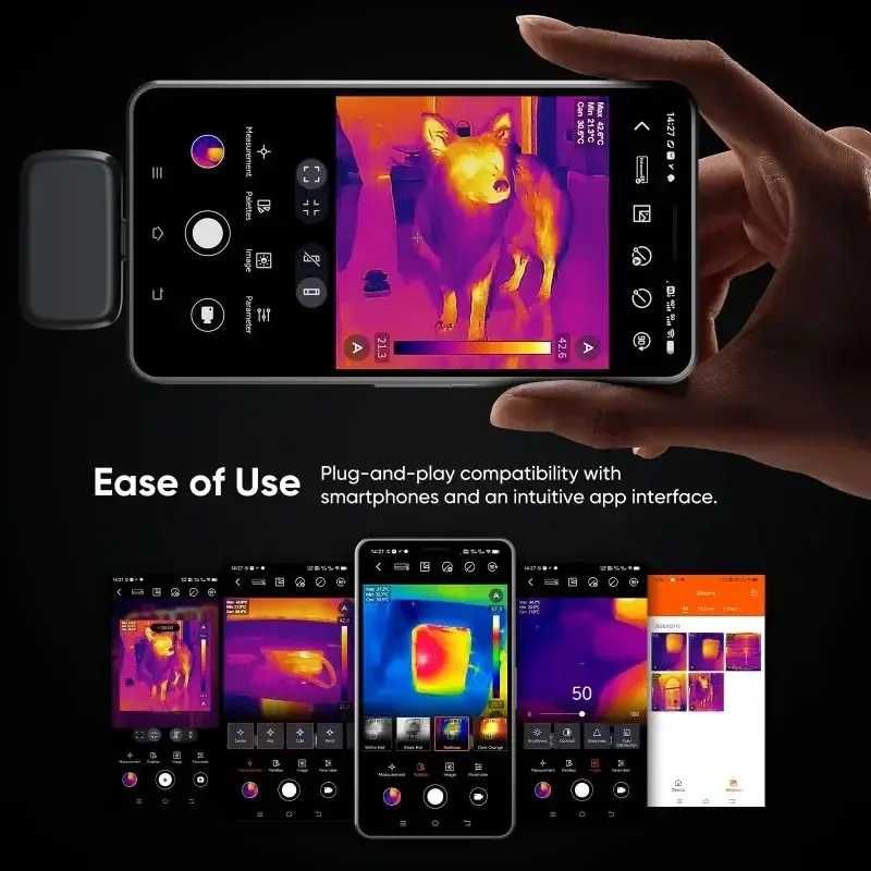 Тепловизор Goyojo GW192A 192x192 25Гц Android Type-C -20-400 °C
