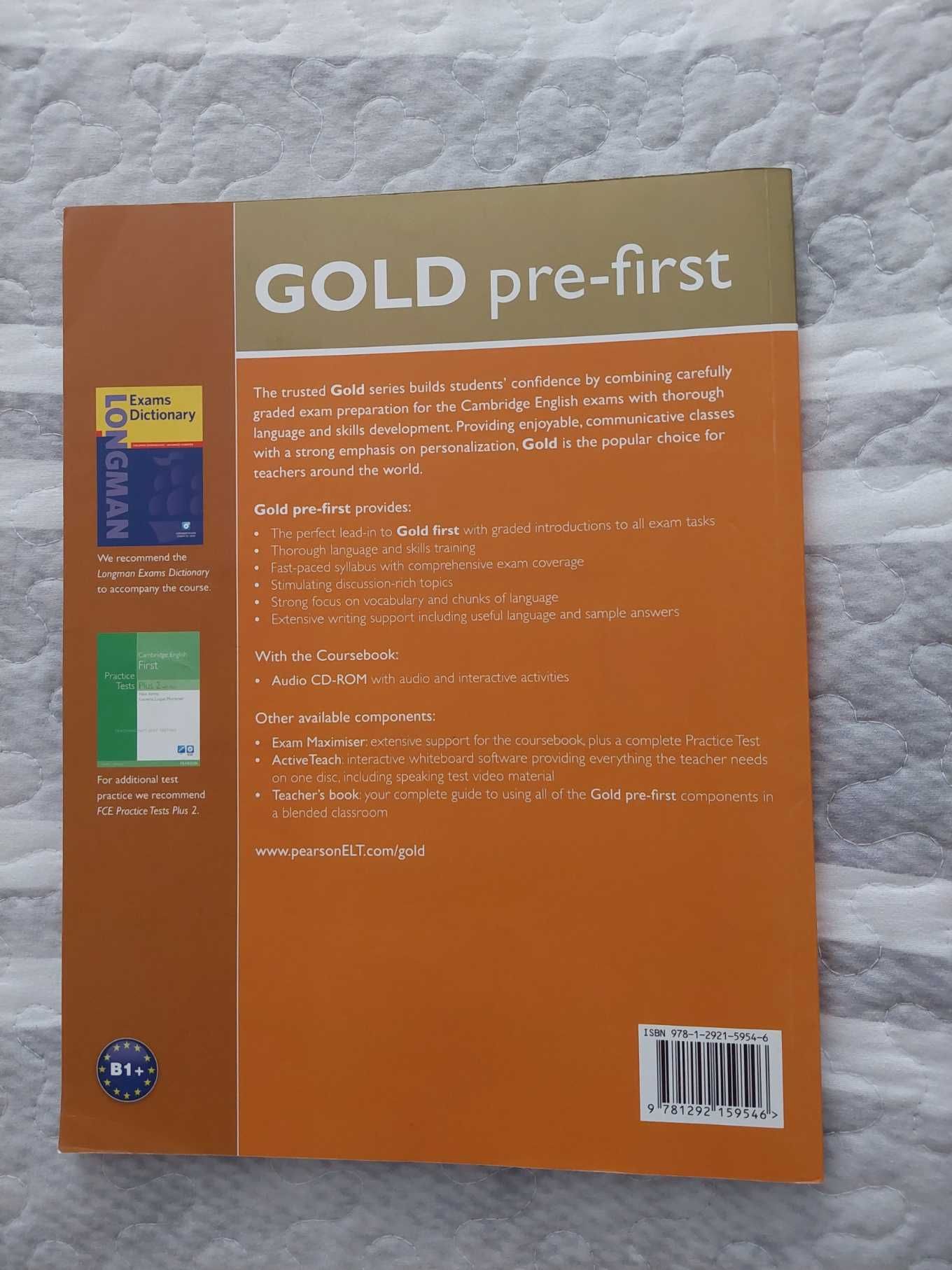 Gold pre-first Coursebook