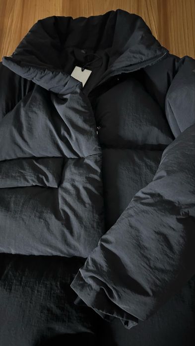 Зимова жіноча пух перо куртка Adidas Big Baffle