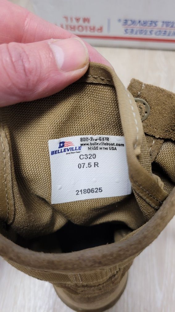 Літні легкі берці Belleville C320, США, розм: 38-41,5