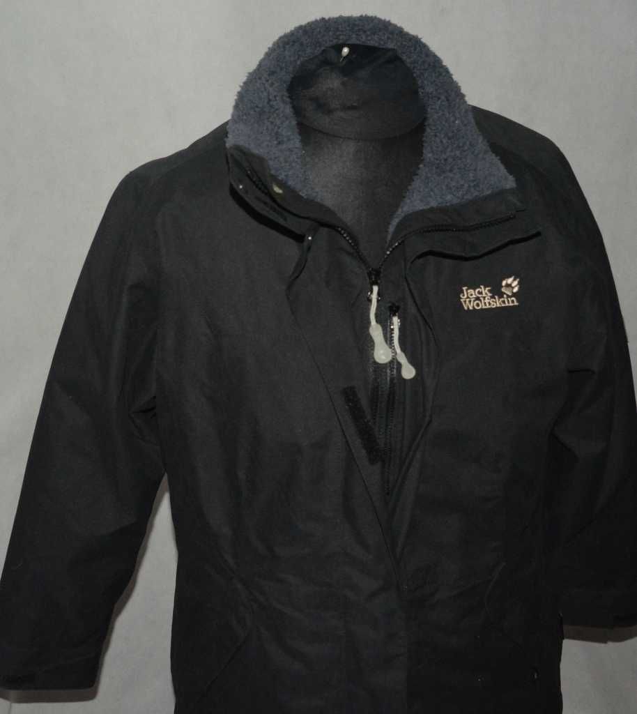 Ocieplana kurtka Jack Wolfskin XL taliowana