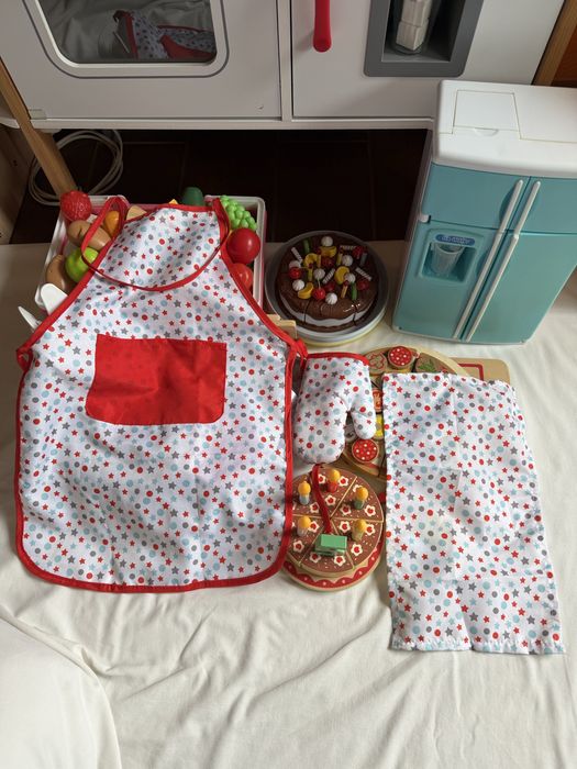 Cozinha de brincar + acessórios
