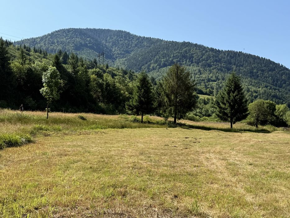 Продається ділянку в курортному селі гір Закарпаття