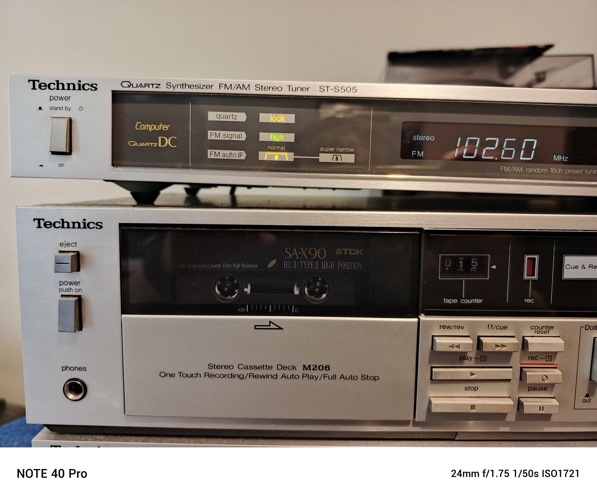 Technics zestaw stereo 3.