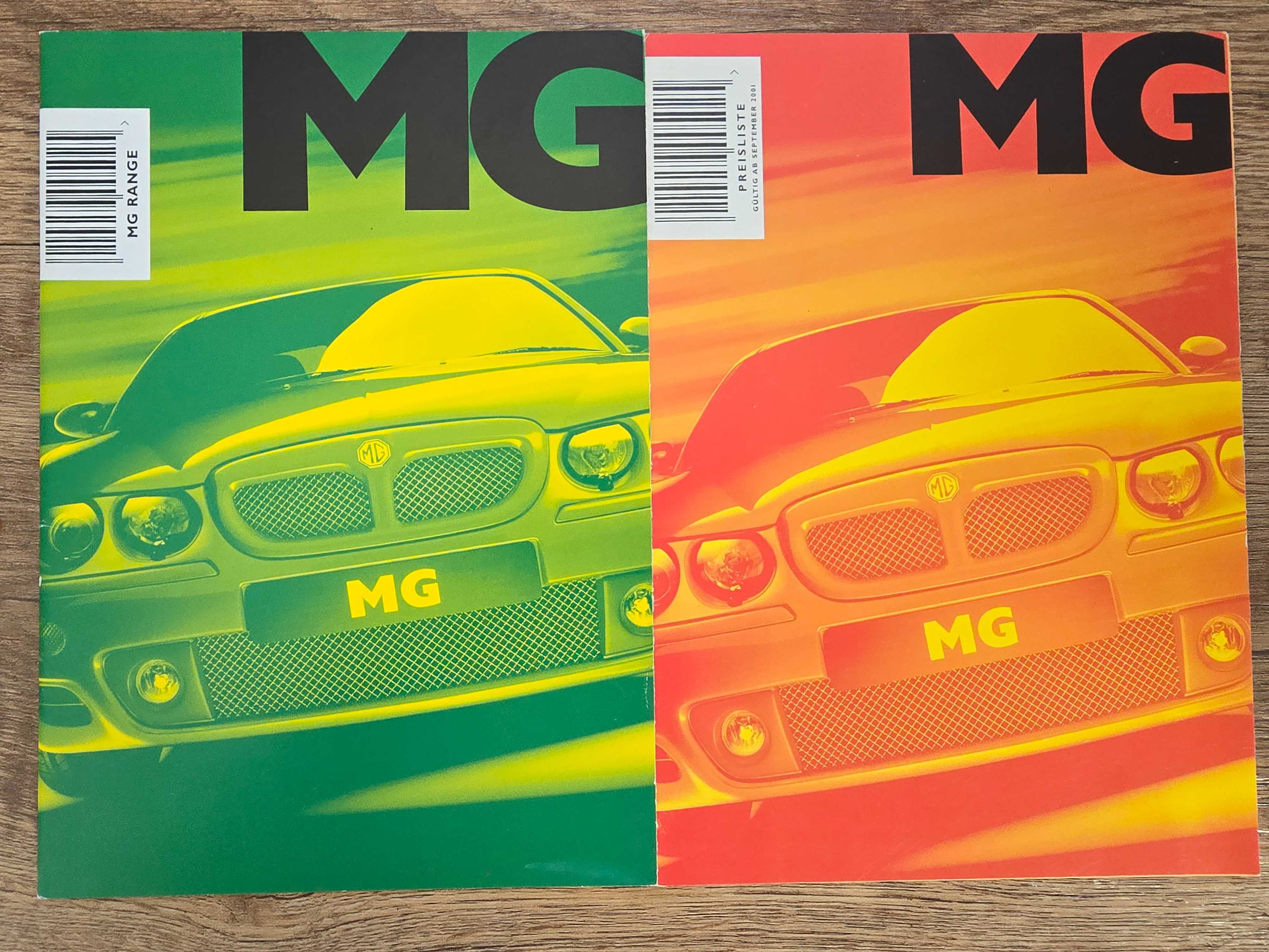 Prospekt MG  ZR, ZS, ZT/T, MGF