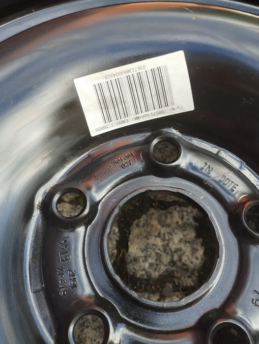 Felgi 16" stalowe 5x112 nowe kołpaki audi VW Mercedes