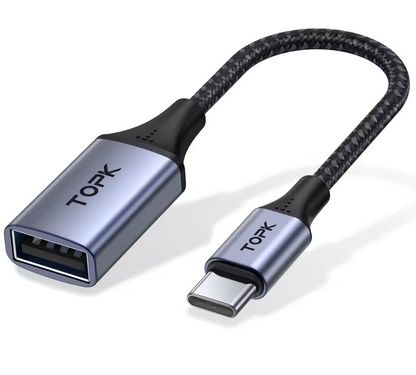 Адаптер TOPK type C to usb