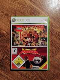 Gry XboX 360 Lego Indiana Jones + Kung Fu Panda