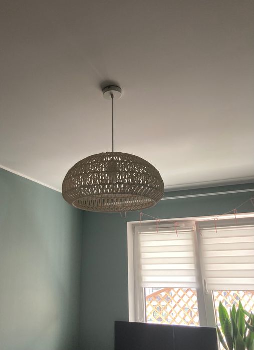 Lampa wisząca - sznurek