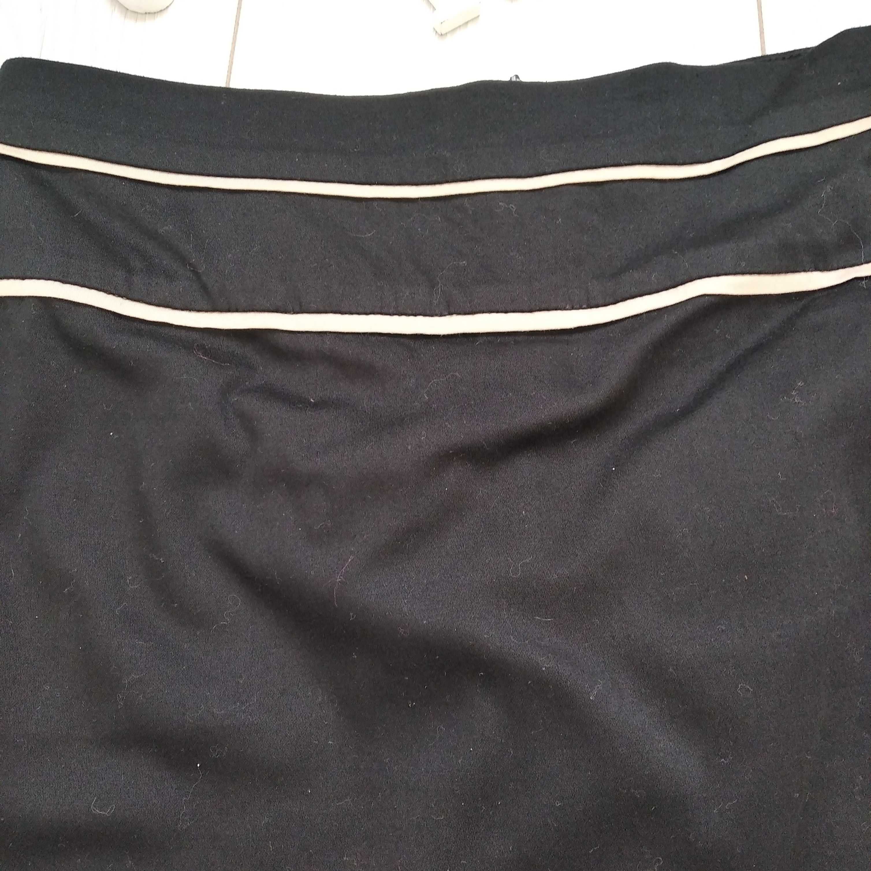 Mała czarna spódnica ołówkowa elegancka bawełniana S 36