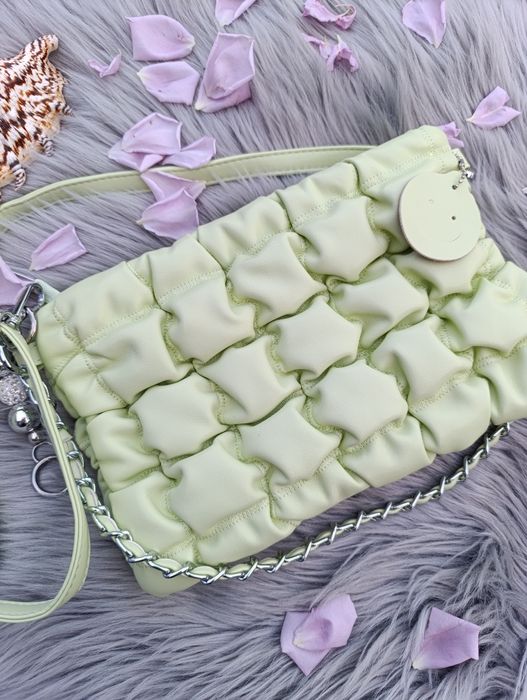 Жіноча сумочка клатч зефірка