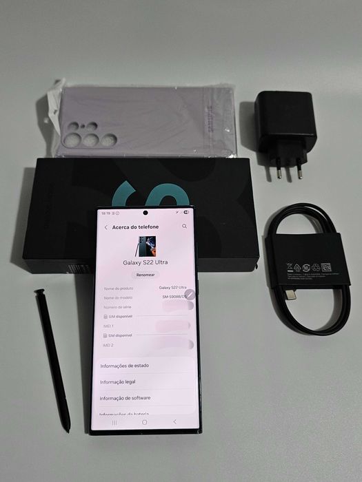 Samsung s22 Ultra 12/512gb. Muito bom. Tudo de origem.