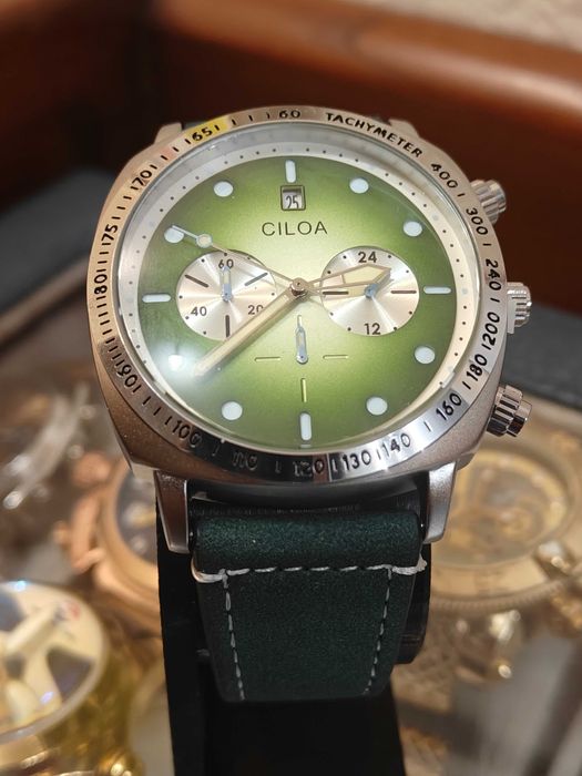 новые часы бренд CILOA хронометр дорожный чехол