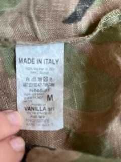 Lniana kurtka Made in Italy