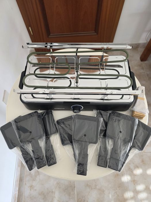 Raclette elétrica Grill Chapa Ambiano