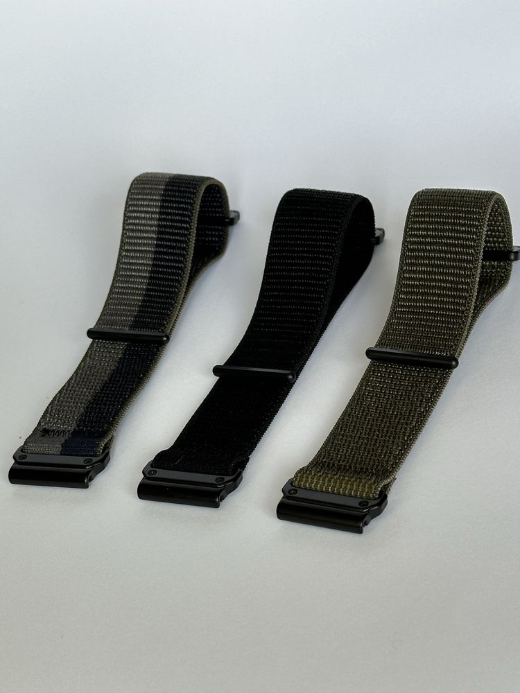 Нейлоновий ремінець на липучці QuikFit для Garmin  22, 26 mm