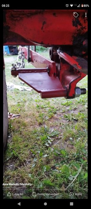 Odciągi boczne łańcucha ciągnika t25 Władimirec solidne wspornik napin