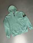 Зіп худі Stone Island ~ Мятная кофта Стоник ~ Зіпка Стон Айленд