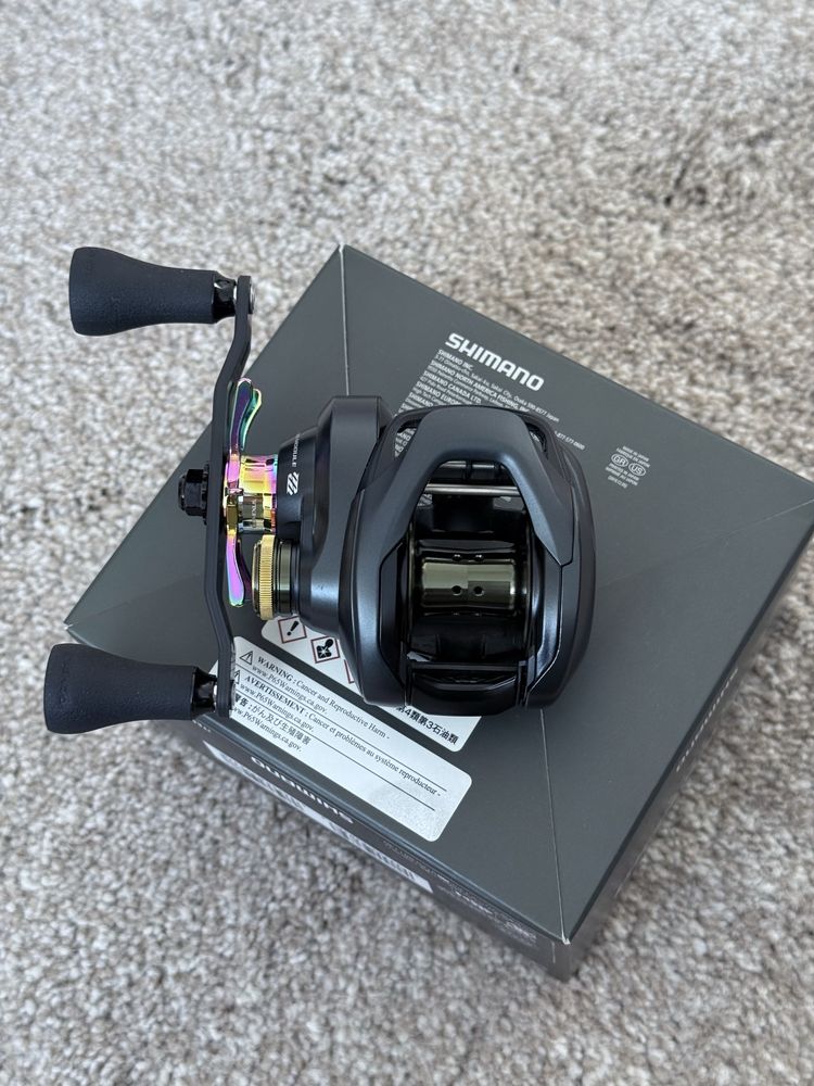 Shimano Curado 201 HG 7.4. Кастингова риболовна котушка