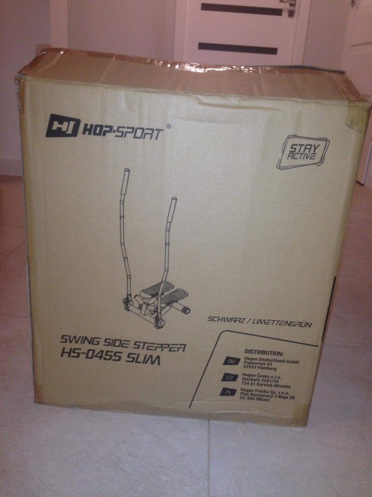 Stepper skrętny z ramionami HS-045S Slim  nogi pośladki plecy
