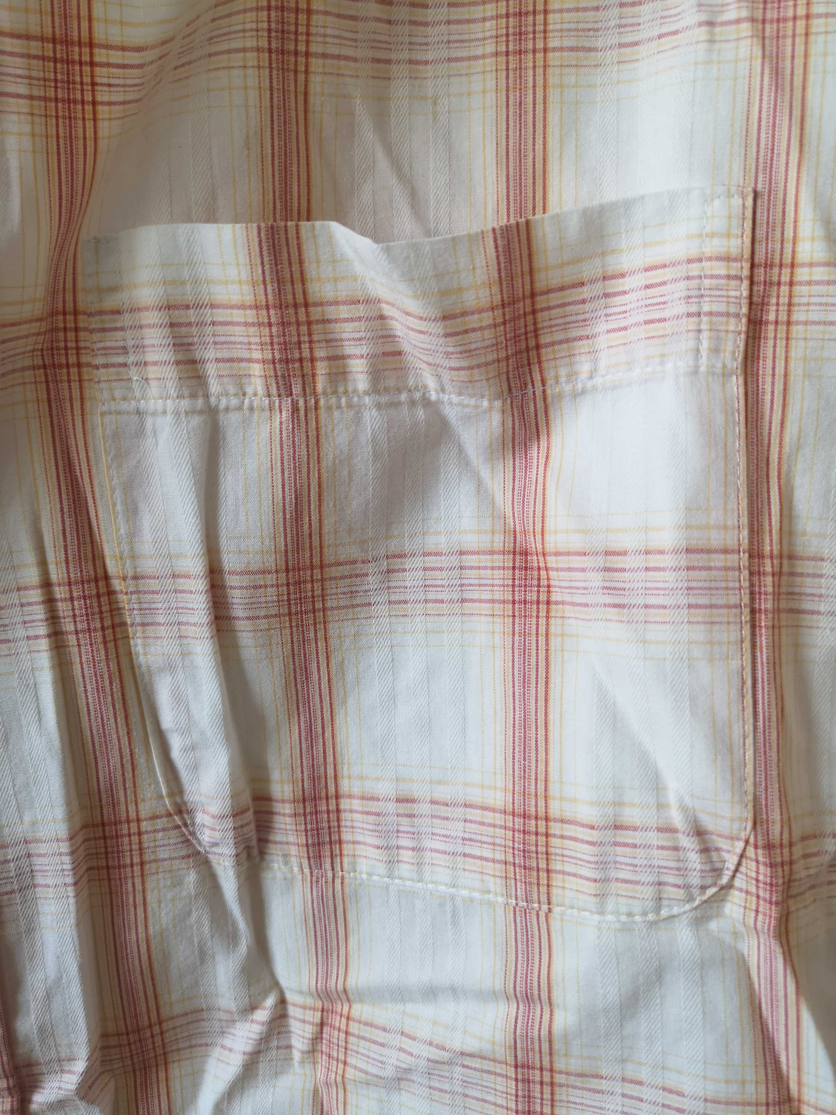 C&A Canda koszula w kratę bawełna 41/42/L