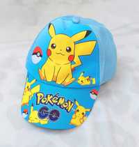 piękna kolorowa czapka z daszkiem dla dziecka Pokemon