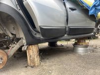 Dacia Duster 2010-17 рік Молдін Поріг Арка Накладка Плачтик Дверка