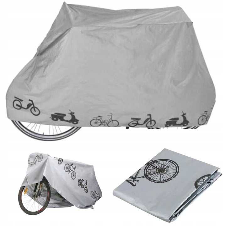 Pokrowiec na rower  skuter Crivit Gray odcienie szarości 210x80x110