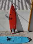 Prancha Surf 6,7"  Heart & Soul c/ Chop e Capa