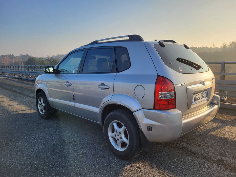 Hyundai Tucson z instalacją  LPG