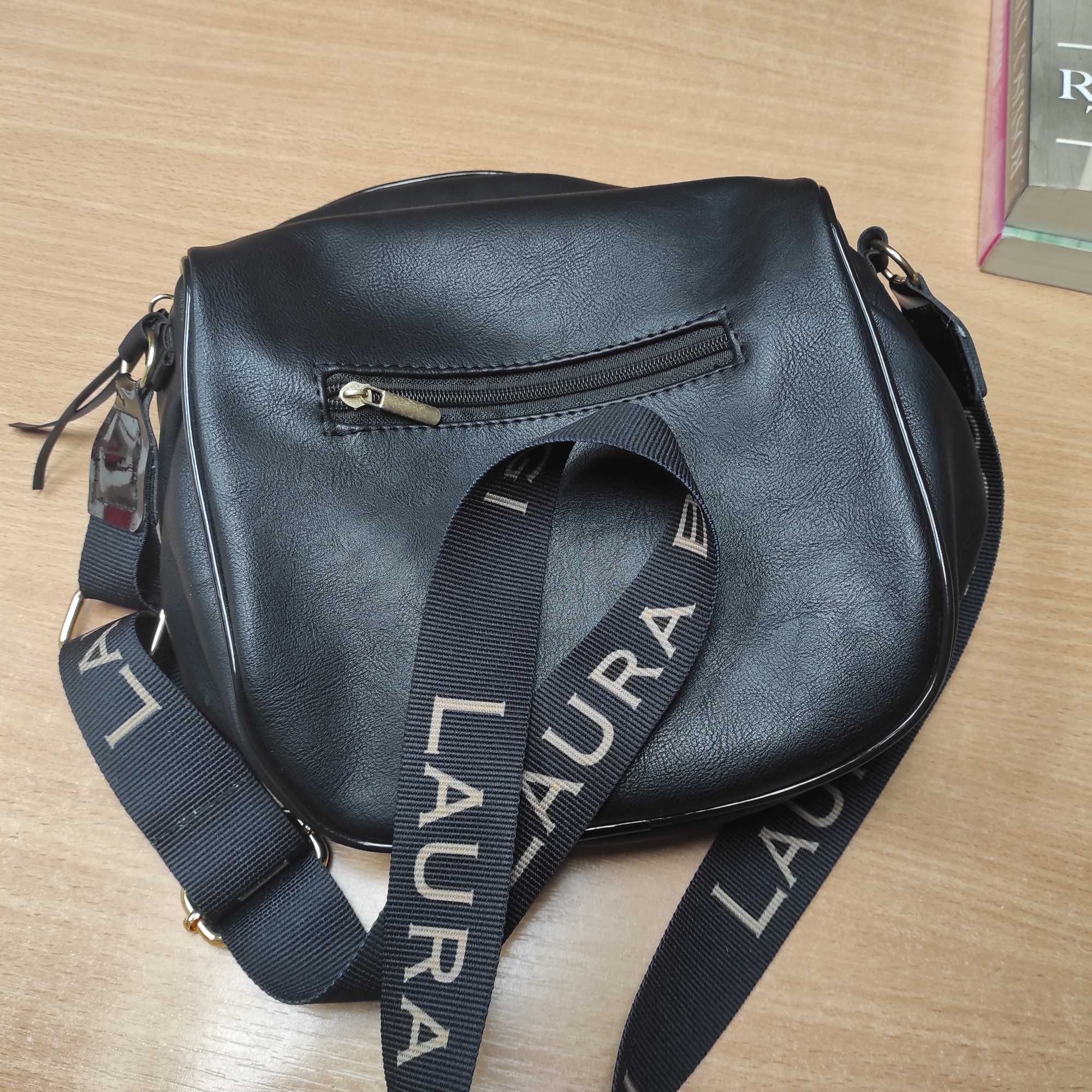 Torebka, nerka, duża, Laura Biaggi jak nowa