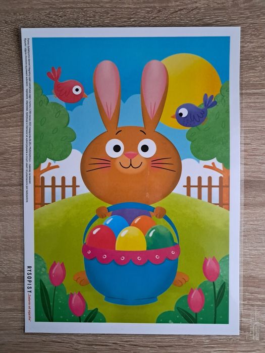 Pomoce dydaktyczne - wielkanocny zajączek
