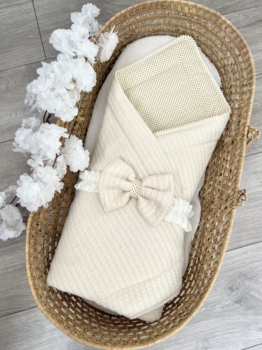 Конверт на виписку, плед