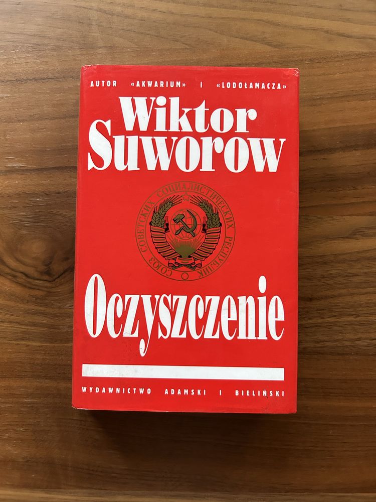 Wiktor Suworow, Oczyszczenie, książka w twardej oprawie.